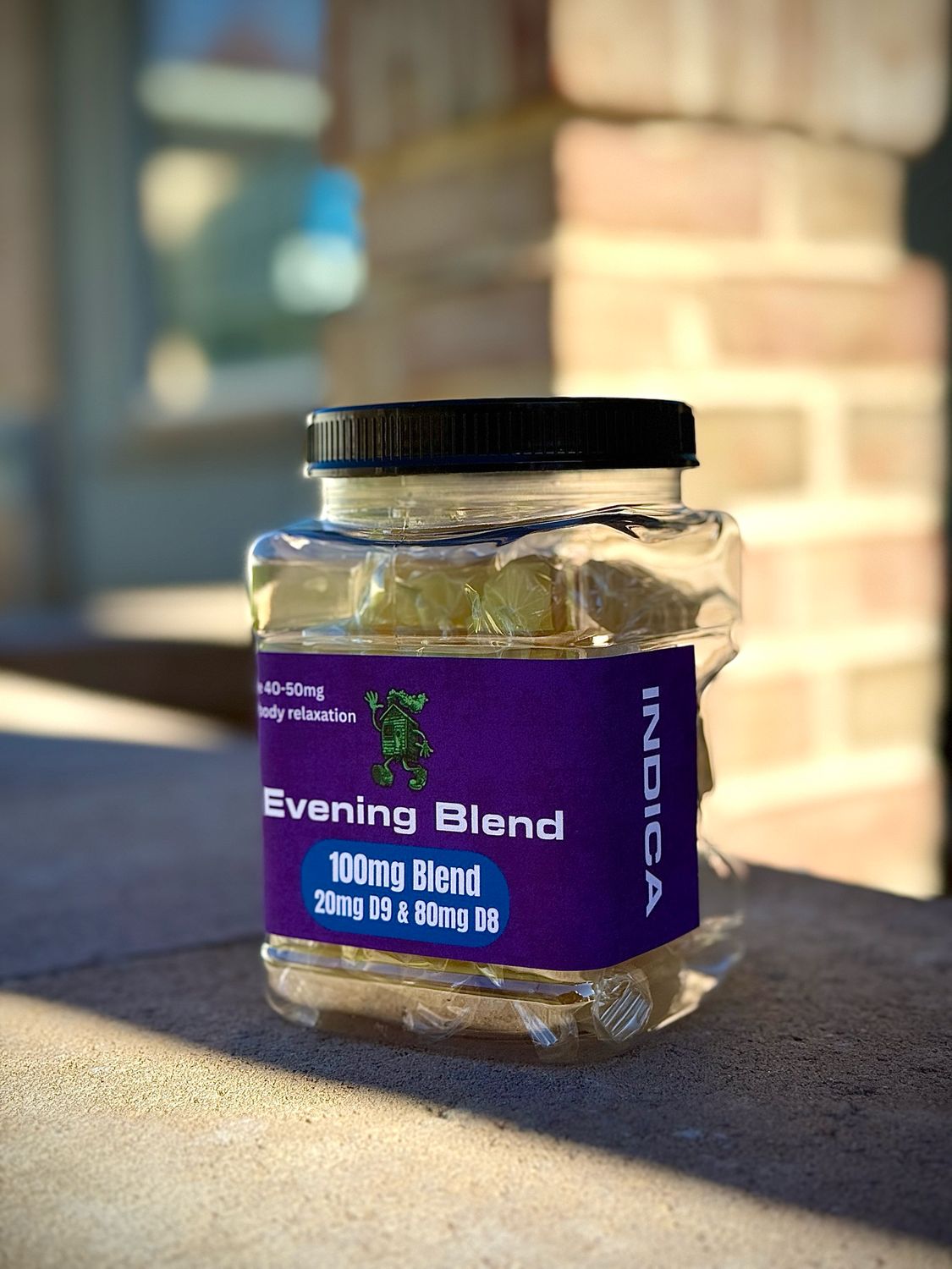 Pina Colada Indica Evening Taffy - 29 Count Jar