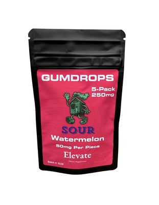 ELEVATE - Sour Watermelon Gumdrops (5-Pack)