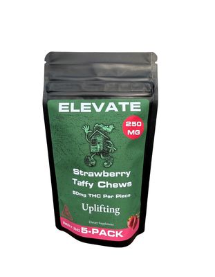 ELEVATE - 50mg each - Strawberry Taffy (5-Pack)