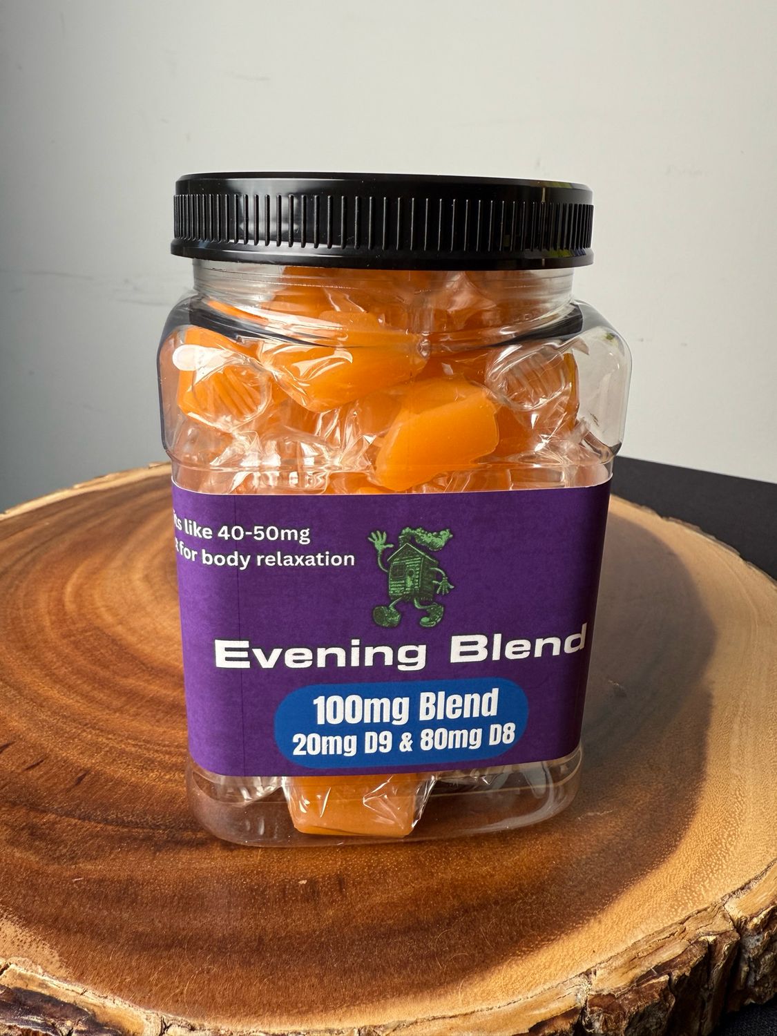 Peach Taffy Indica Evening - 35 Count Jar