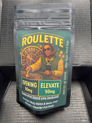 Wiz Khalifa's Blue Razz Roulette Gummies