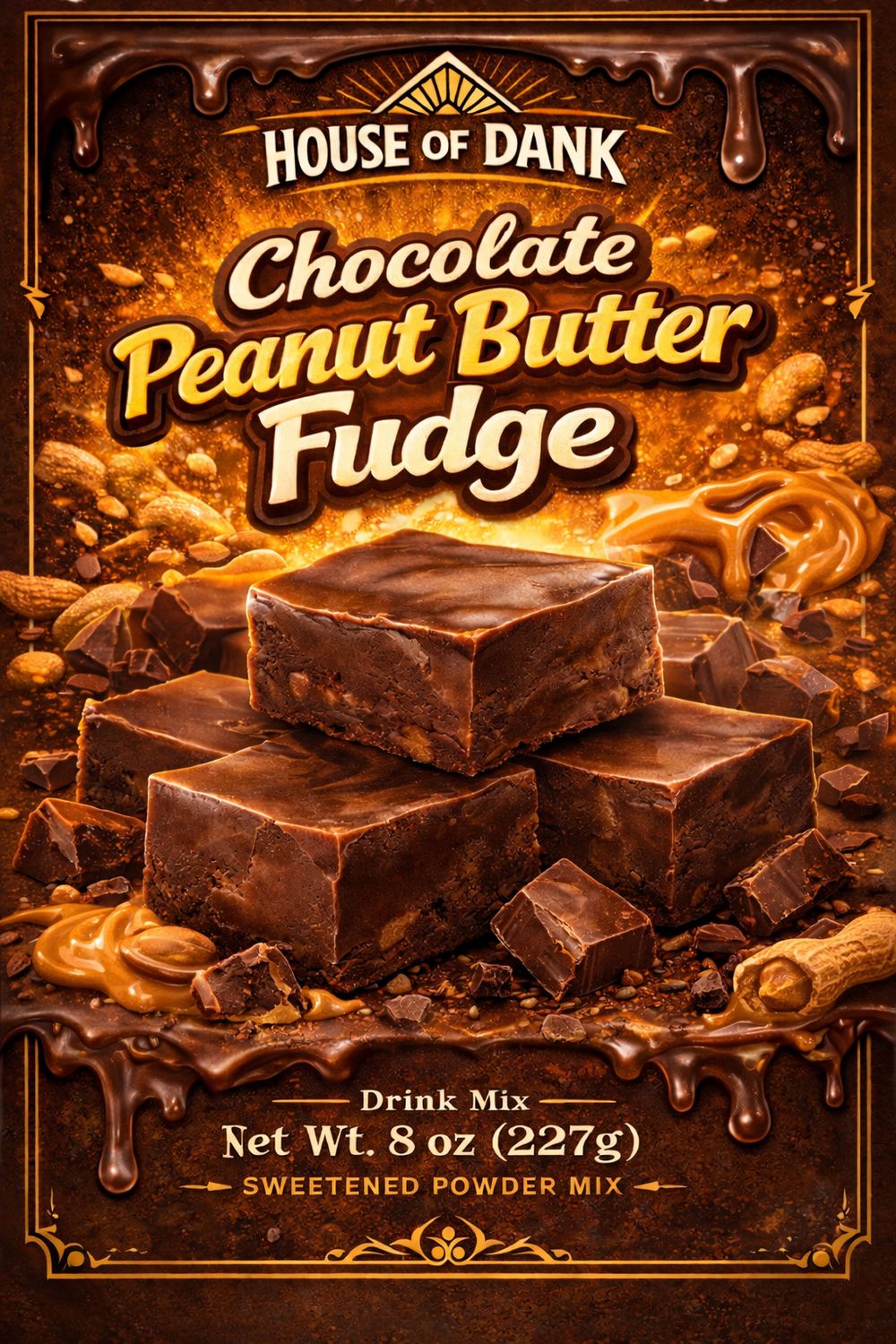 Chocolate Peanut Butter Fudge