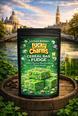 Lucky Charms Cereal Bar Fudge