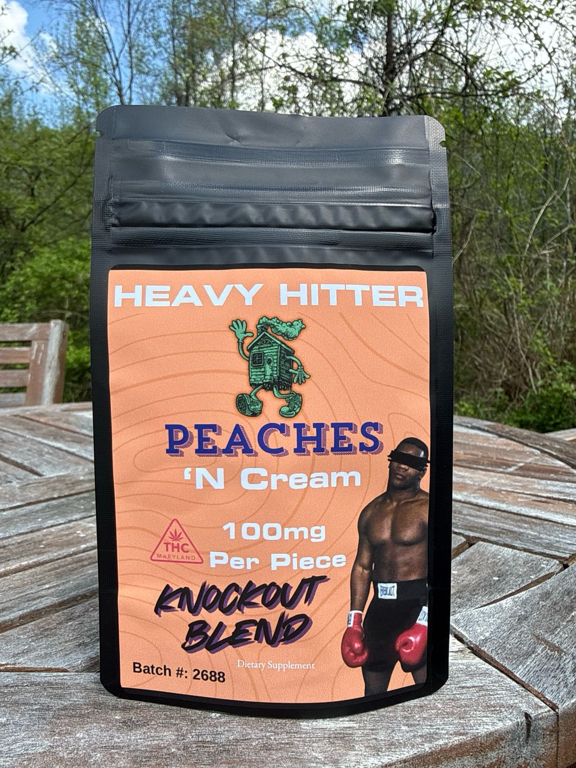 100mg Peaches ‘N Cream Gumdrops - 1 Pack