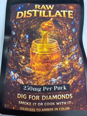 250mg THC Distillate - Cook Or Smoke It
