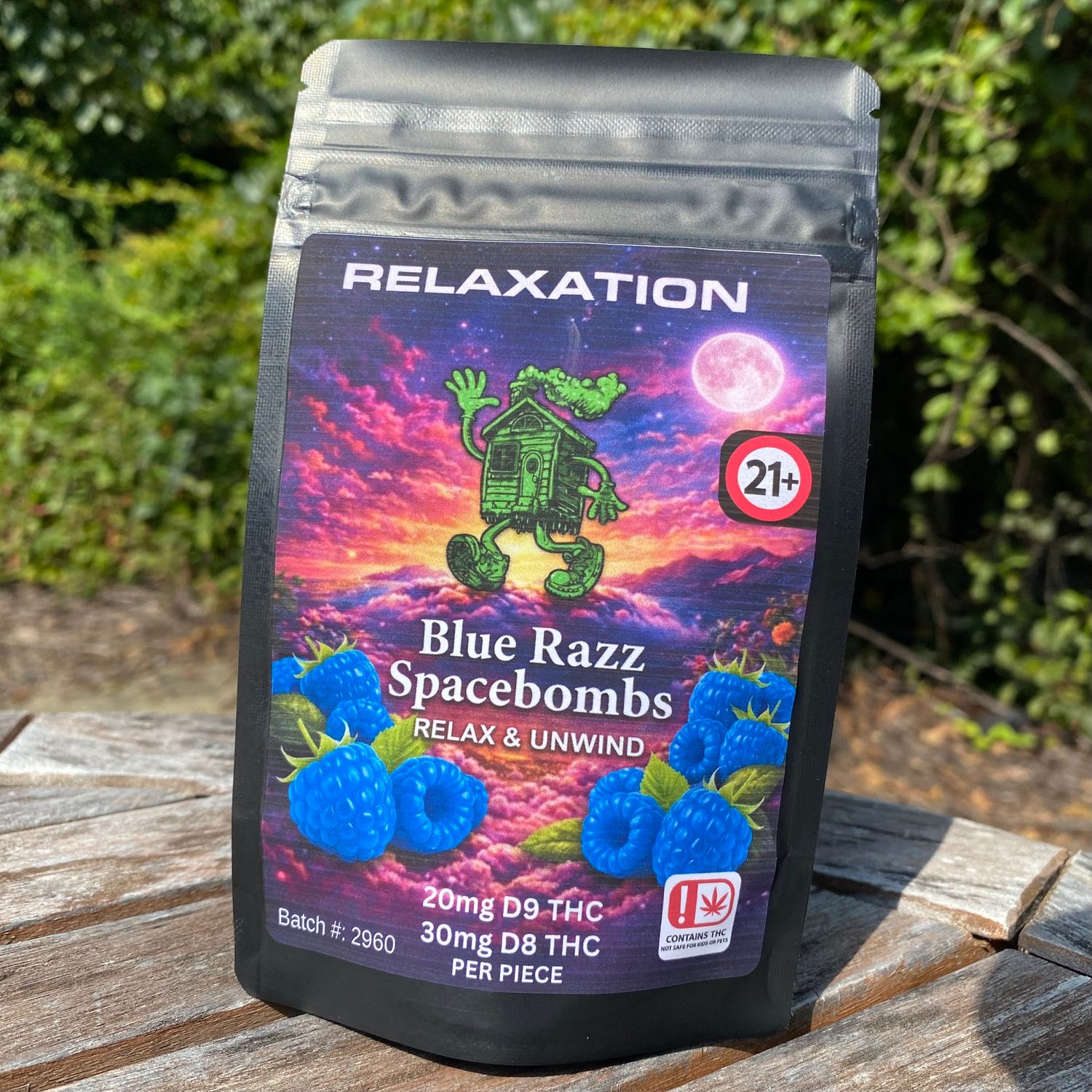 RELAXATION Blend - Blue Razz Spacebombs (2-Pack)