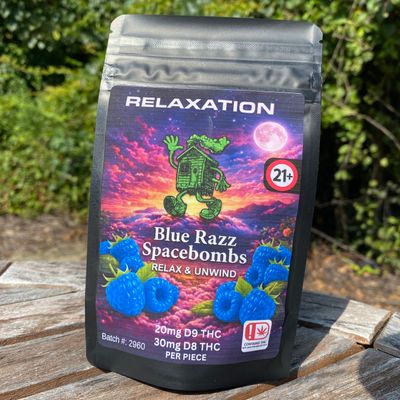 RELAXATION Blend - Blue Razz Spacebombs (2-Pack)