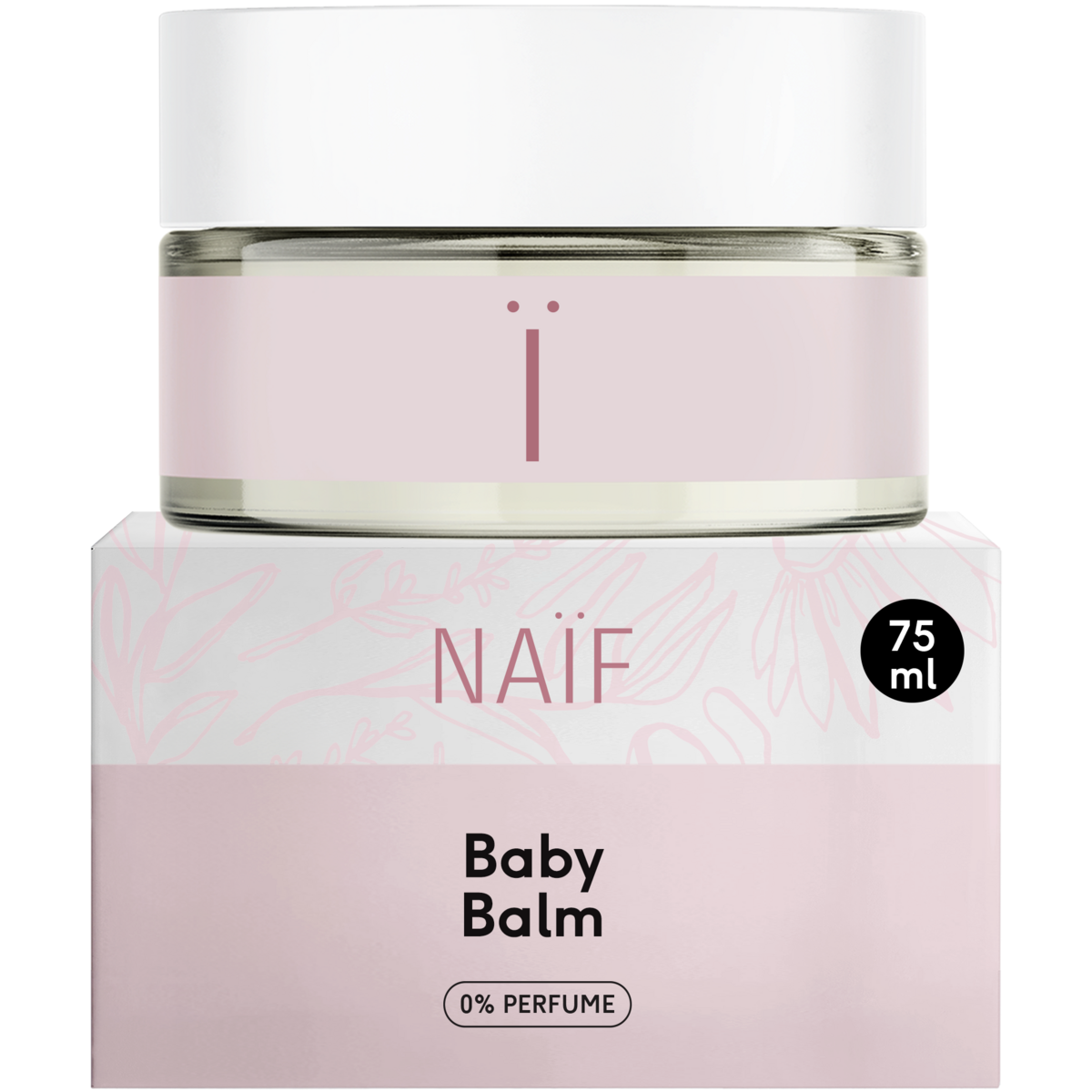 Naïf Baby balm 0% parfum voor Baby &amp; kids 75ml