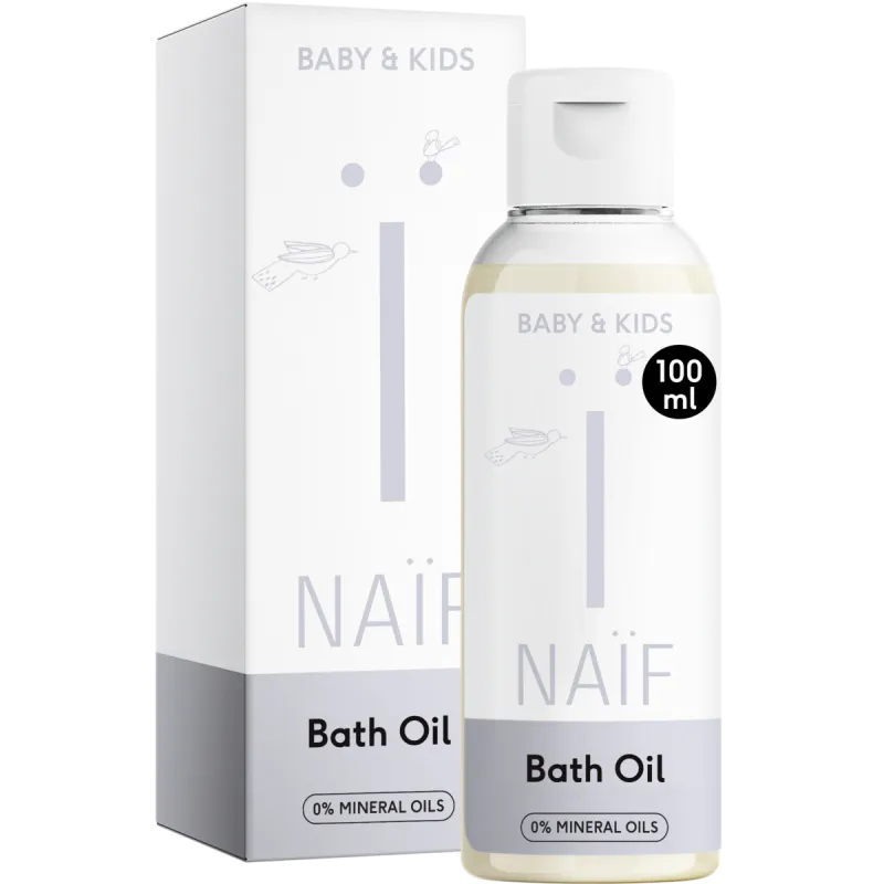 Naïf Milky Badolie voor Baby &amp; Kids 100ml