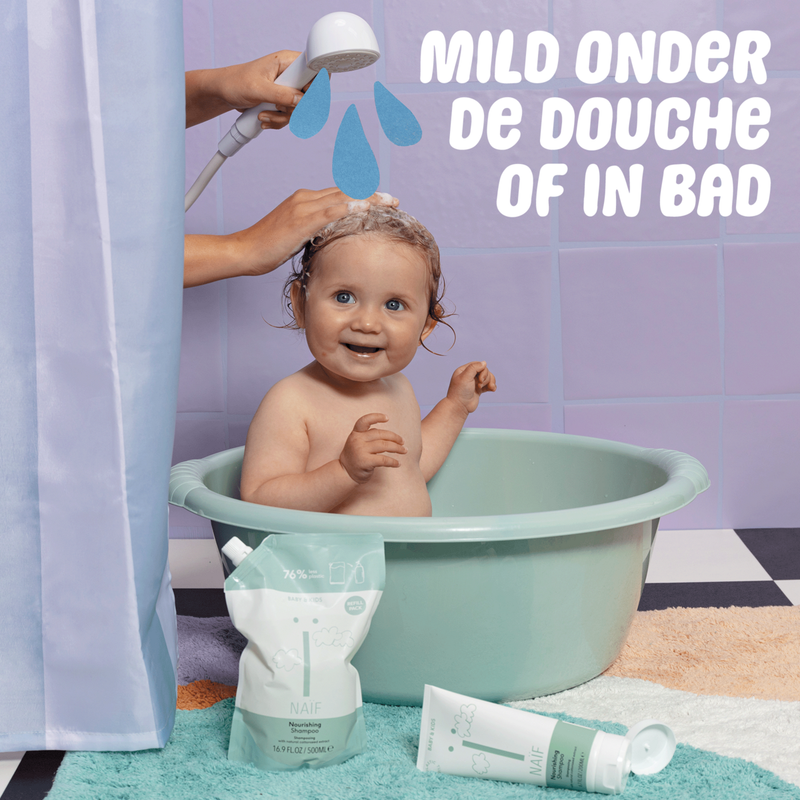 Naïf Voedende Shampoo voor Baby &amp; Kids 500ml