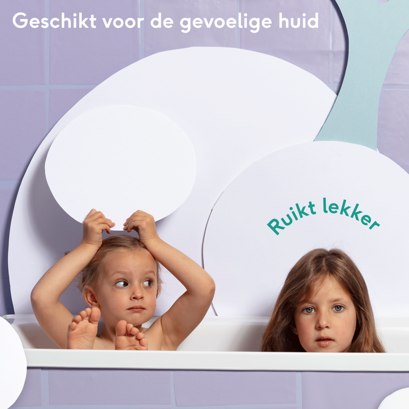 Naïf Verzorgende Badschuim voor Baby &amp; Kids 500ml