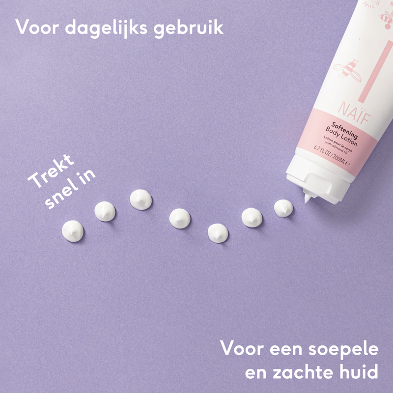 Naïf Verzachtende Bodylotion voor Baby &amp; Kids 200ml