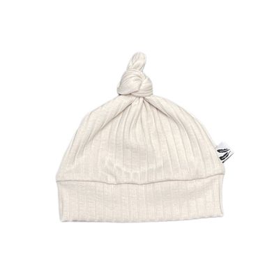 Feathers  Knoopmutsje - Natural beige