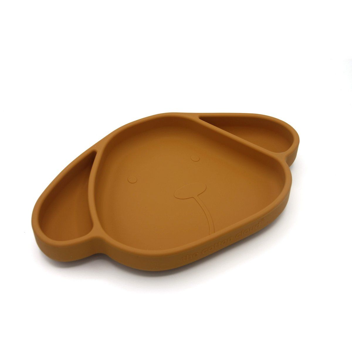 The Cotton Cloud Siliconen bordje met zuignap - Milo Honey