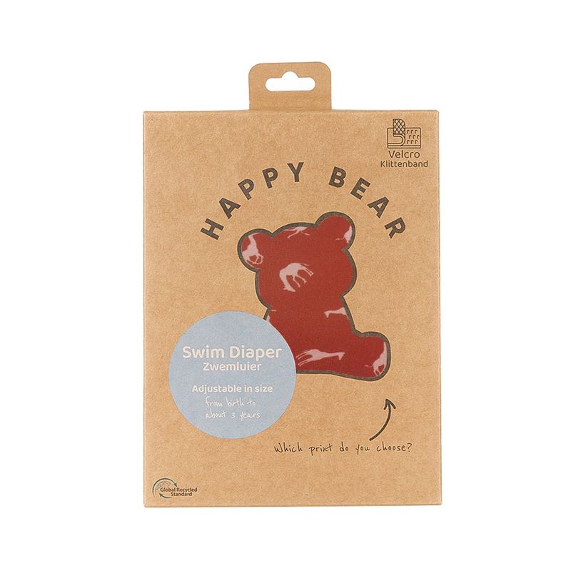 HappyBear Zwemluier - Klittenband - Savanna