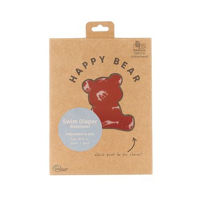 HappyBear Zwemluier - Klittenband - Savanna