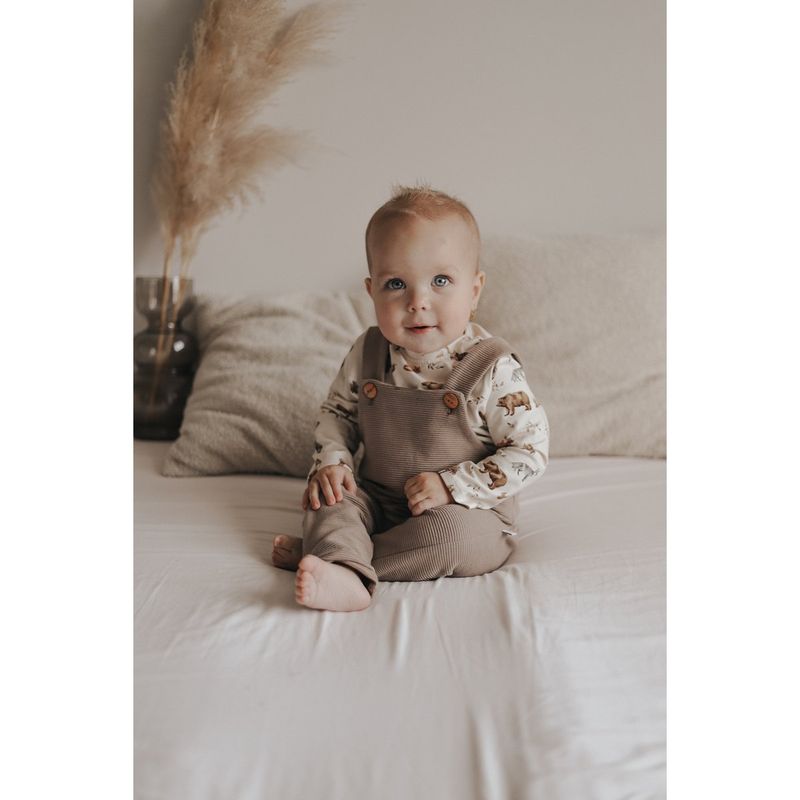 Feathers Salopette - Taupe
