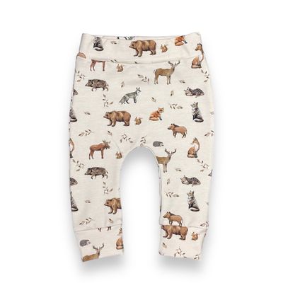 Feathers Newborn broekje - Wild Forest Animals