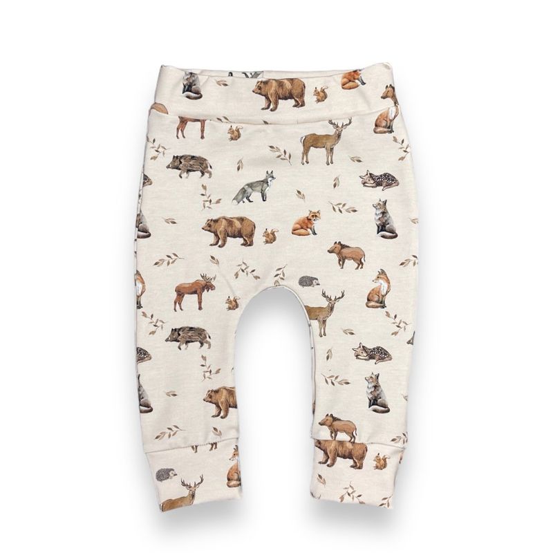 Feathers Newborn broekje - Wild Forest Animals