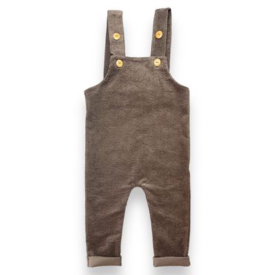 Feathers Salopette - Dark Brown