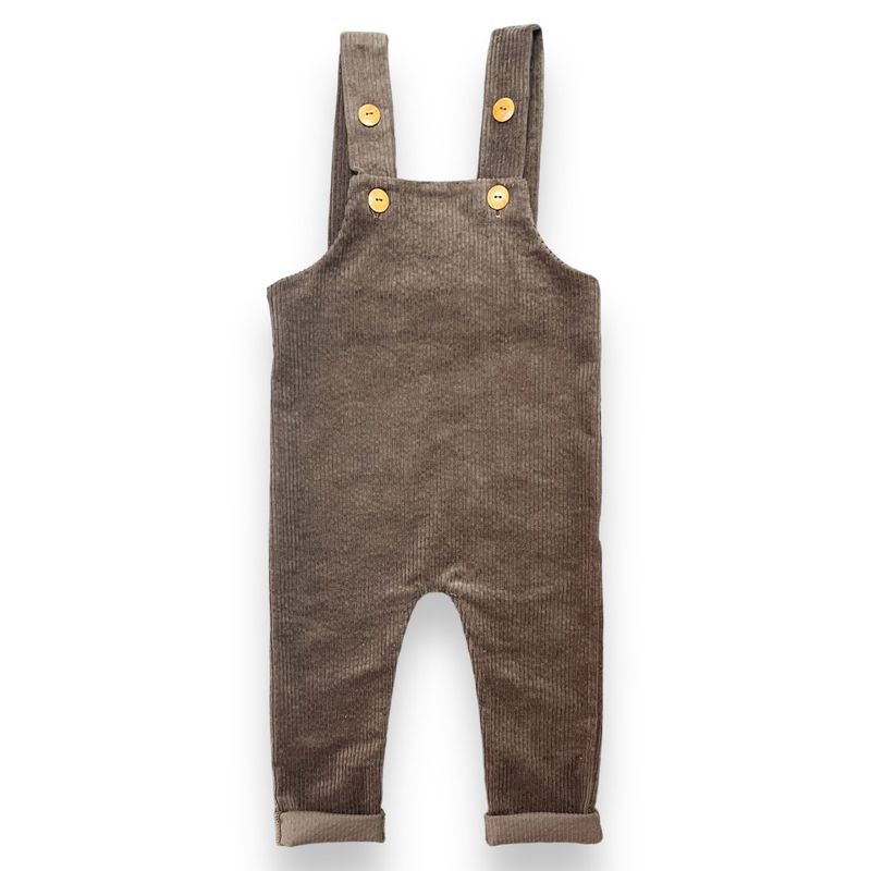 Feathers Salopette - Dark Brown