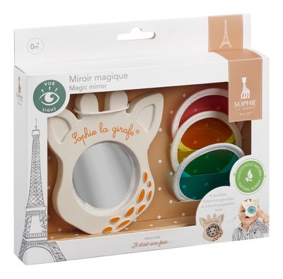 Sophie de giraf 5-Senses magische spiegel in witte geschenkdoos