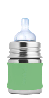 Pura speenfles 150 ml + moss sleeve
