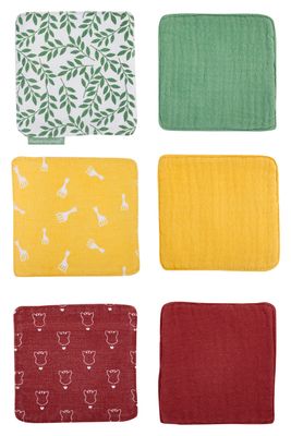 Sophie de giraf set met 6 wasbare doekjes