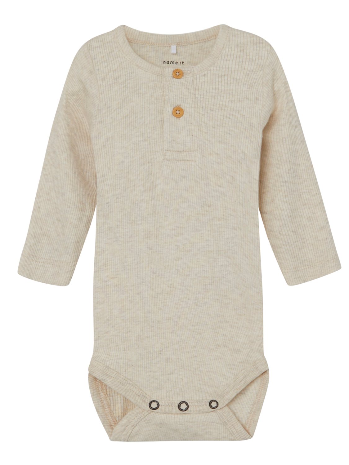 NAME IT Lange mouwen romper - Peyote Melange