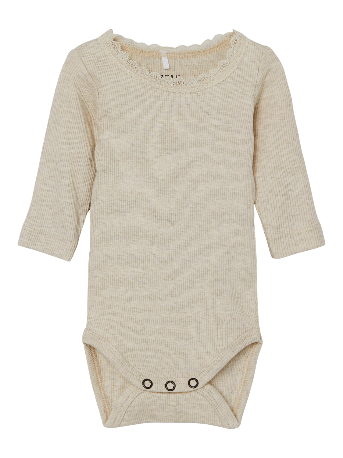 NAME IT Lange mouwen romper - Peyote Melange