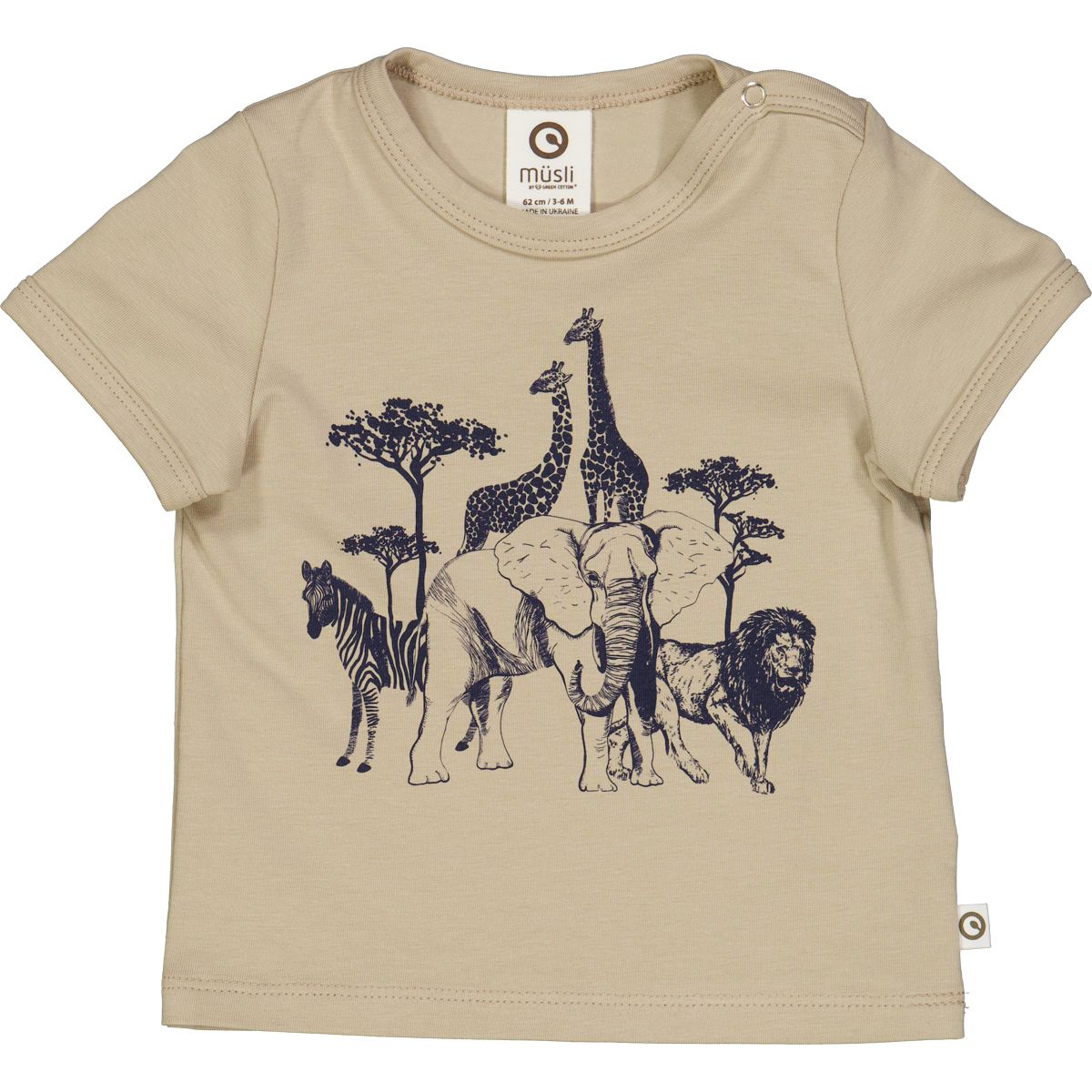 Müsli T-shirt Safari - Cashmere