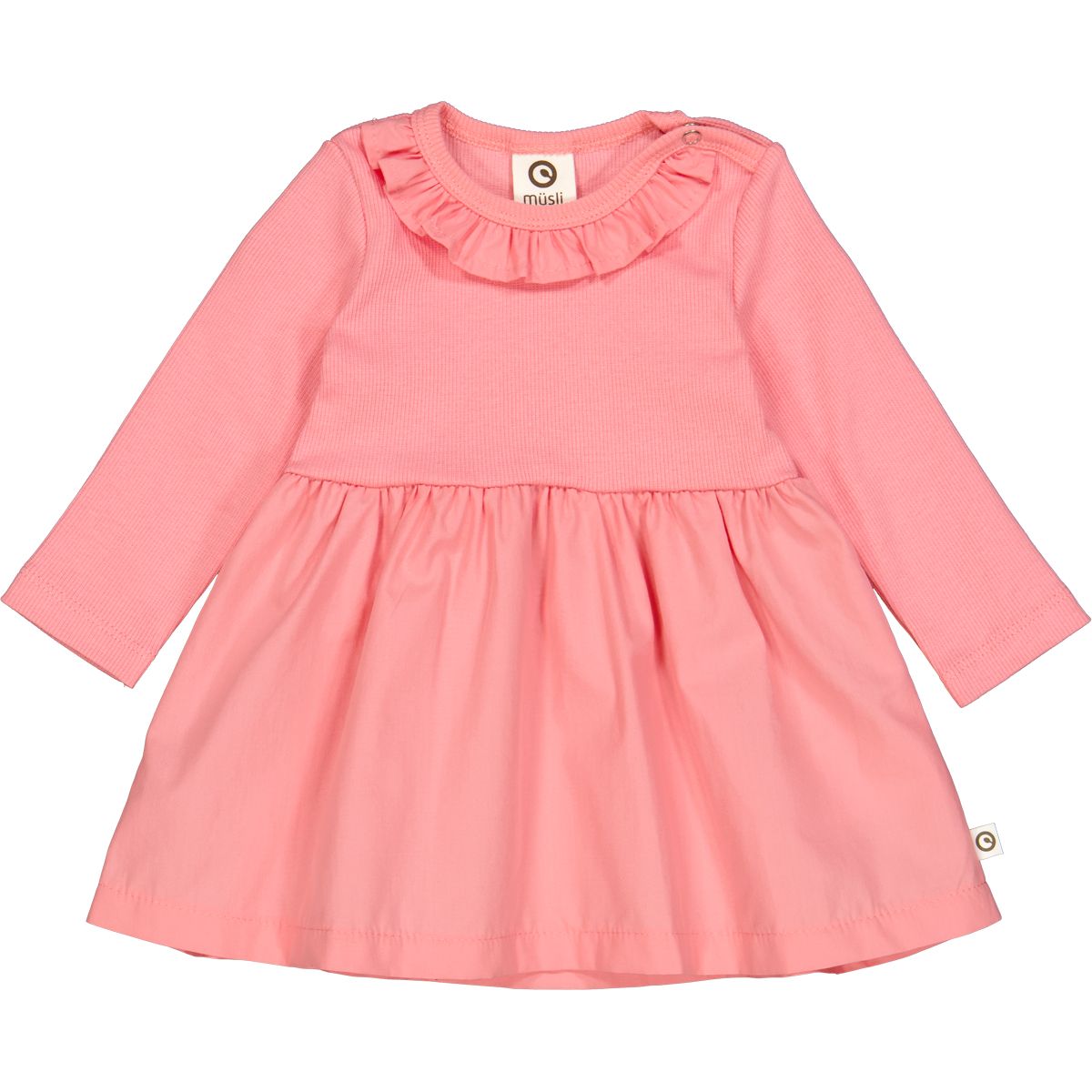 Müsli Jurk Cozy me rib - Bubblegum