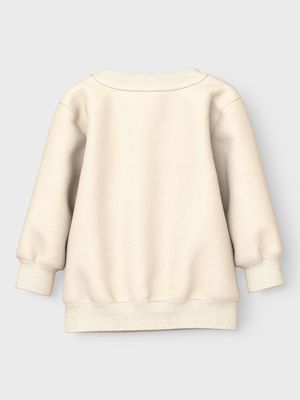 NAME IT Sweater met print - Summer Sand Hearts