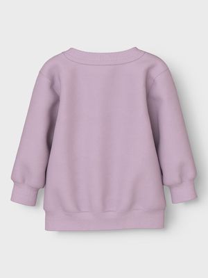 NAME IT Sweater met print - Winsome Orchid Bow