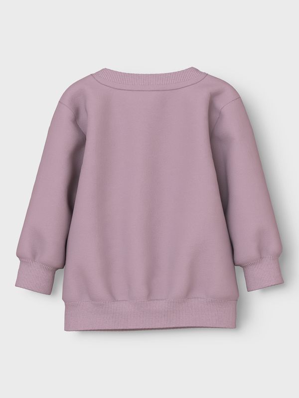 NAME IT Sweater met print - Elderberry Cat Ballerina