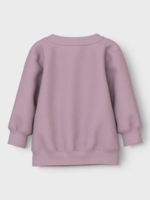NAME IT Sweater met print - Elderberry Cat Ballerina