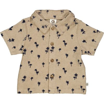 Müsli T-shirt palmbomen - Cashmere | Night Blue