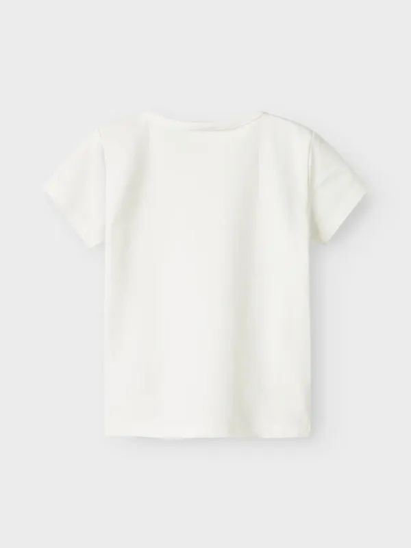 NAME IT T-shirt - Cloud Dancer