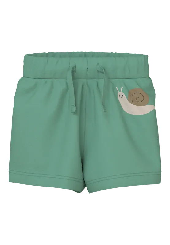 NAME IT Korte broek - Creme De Menthe Snail