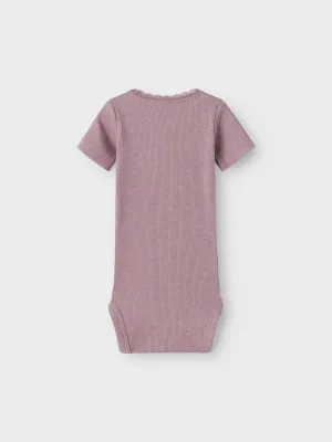 NAME IT Romper met korte mouw - Elderberry