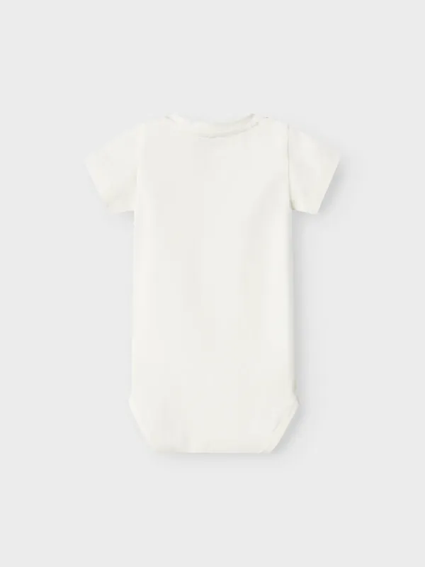 NAME IT Romper met korte mouwen - Cloud Dancer