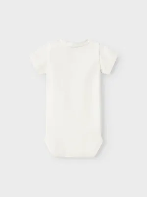 NAME IT Romper met korte mouwen - Cloud Dancer