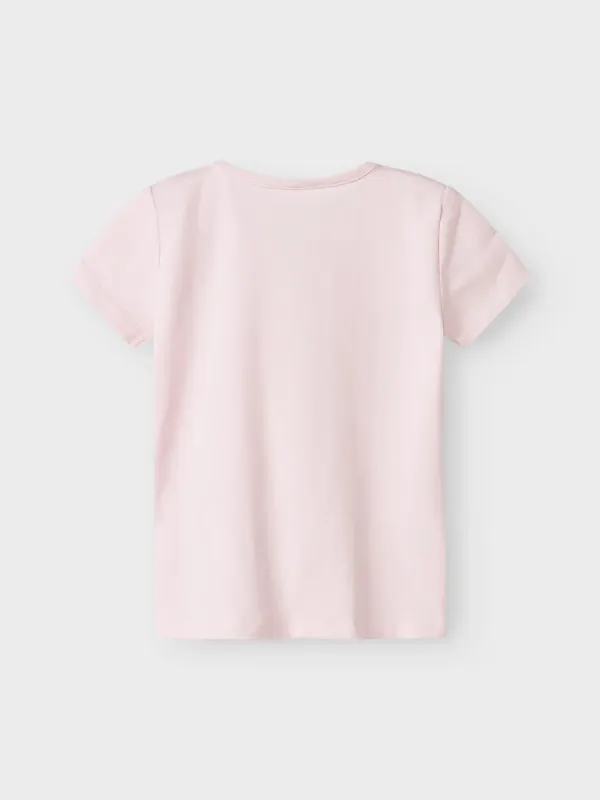 NAME IT T-shirt - Light Lilac