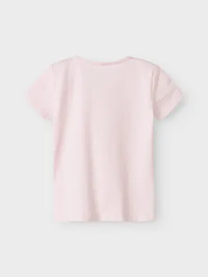 NAME IT T-shirt - Light Lilac