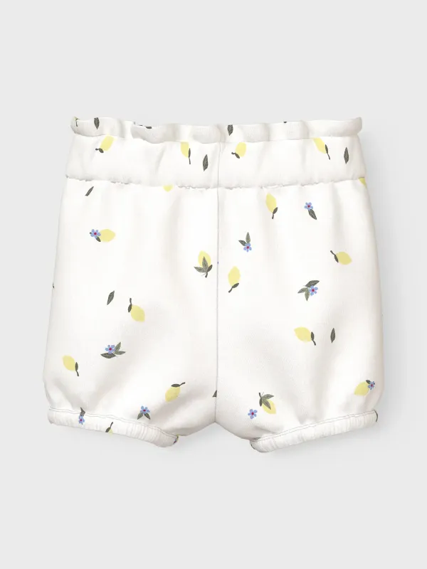 NAME IT Korte broek - Cloud Dancer