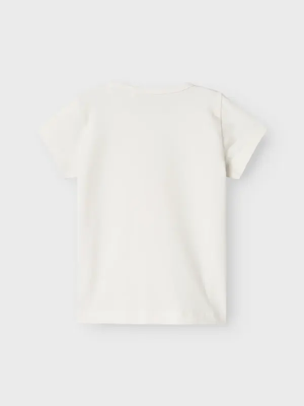 NAME IT T-shirt - Jet Stream Lemon