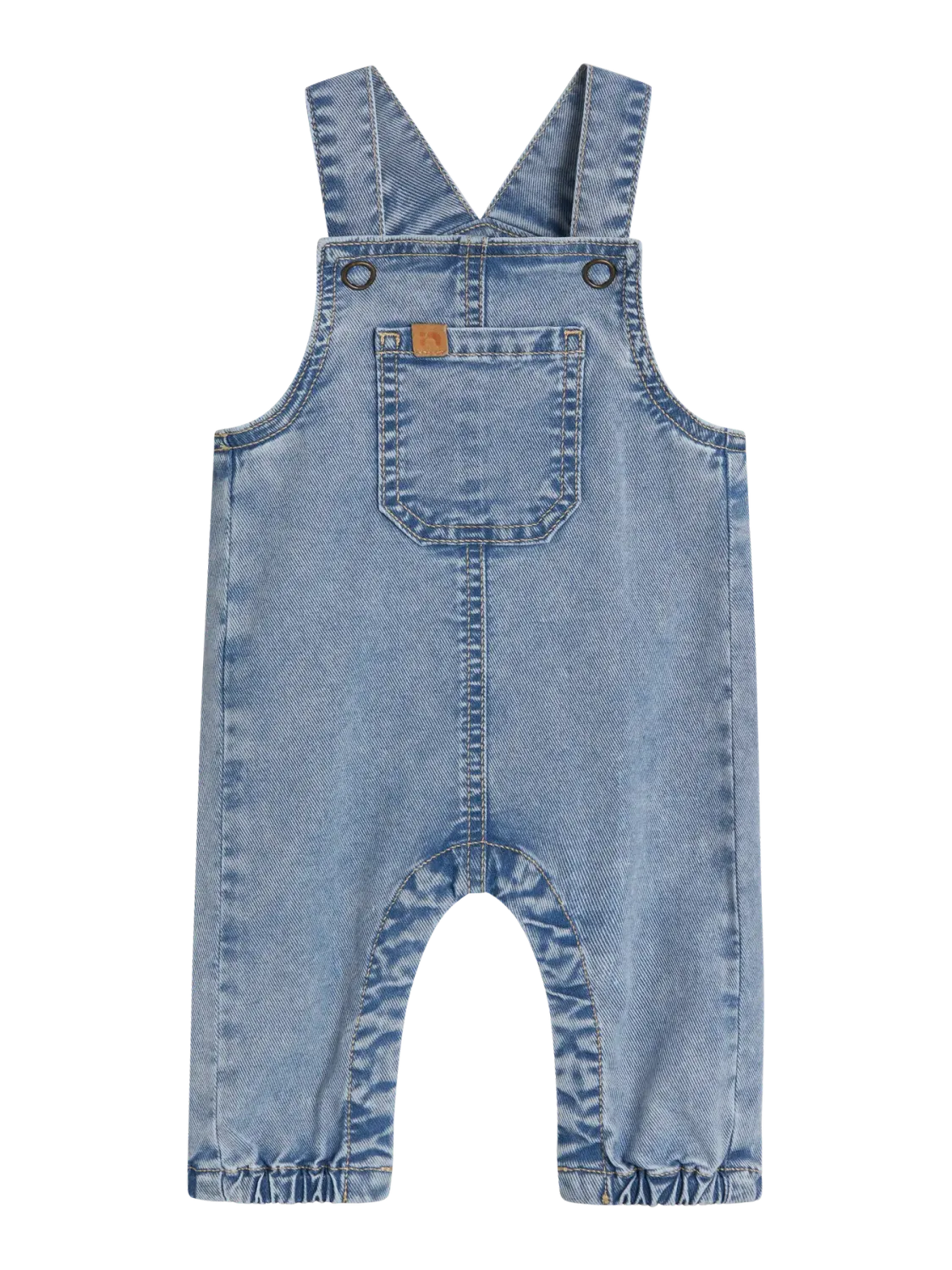 NAME IT Tuinbroek - Medium Blue Denim