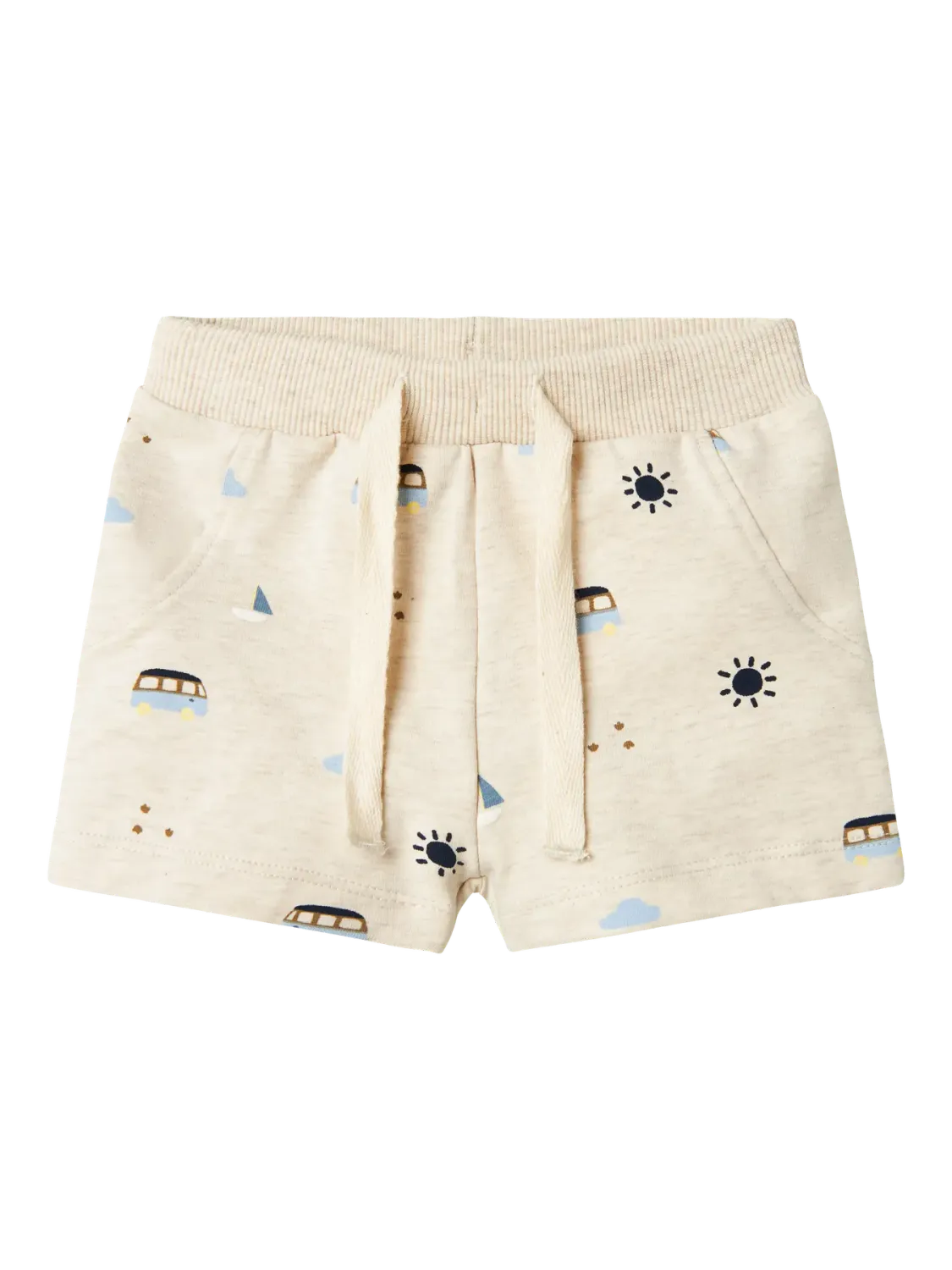 NAME IT Korte broek - Peyote Melange