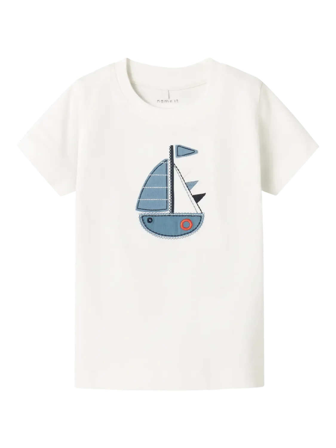 NAME IT T-shirt - Cloud Dancer