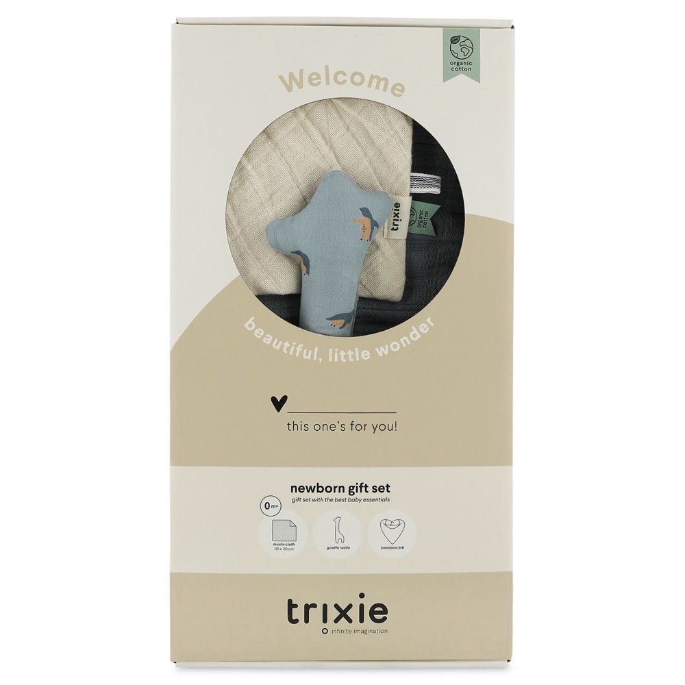 Trixie Newborn geschenkdoos - Peppy Penguins